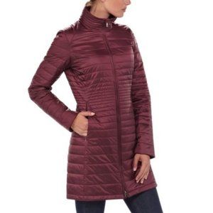 PATAGONIA Maroon Long Puffer Zip Jacket Coat S